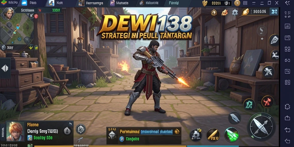 Tampilan gameplay DEWI138 yang penuh strategi dan aksi.