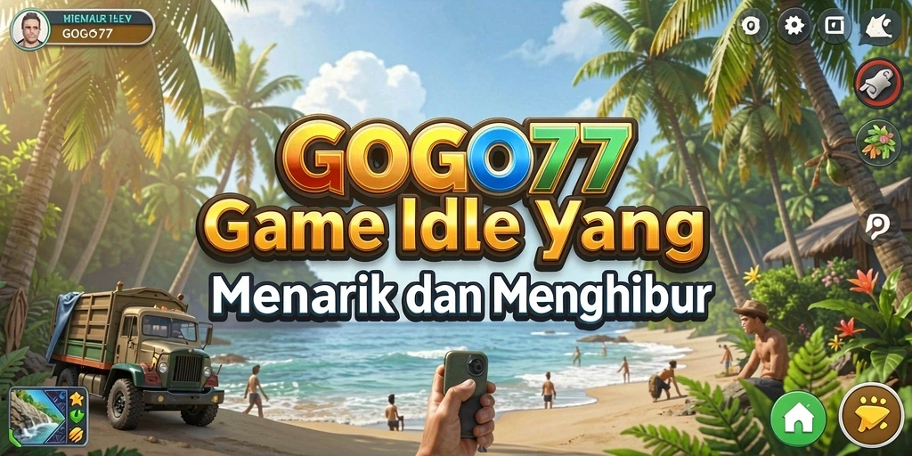 Screenshot gameplay GOGO77 menunjukkan aksi Idle yang seru dan menawan.