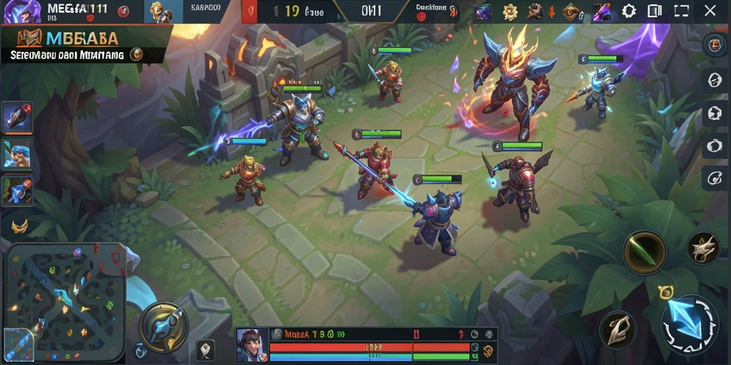 Tampilan gameplay MEGA111 yang seru dan mengasyikkan.