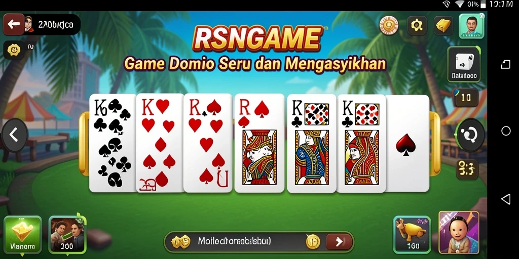 Gameplay seru RSNGAME dengan berbagai fitur menarik.