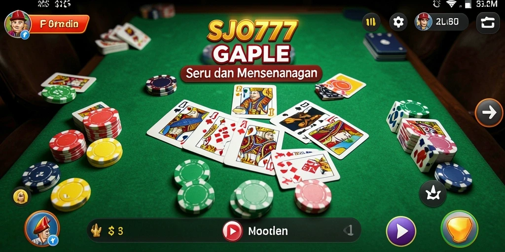 Tampilan gameplay SJO777 yang seru dan menarik.